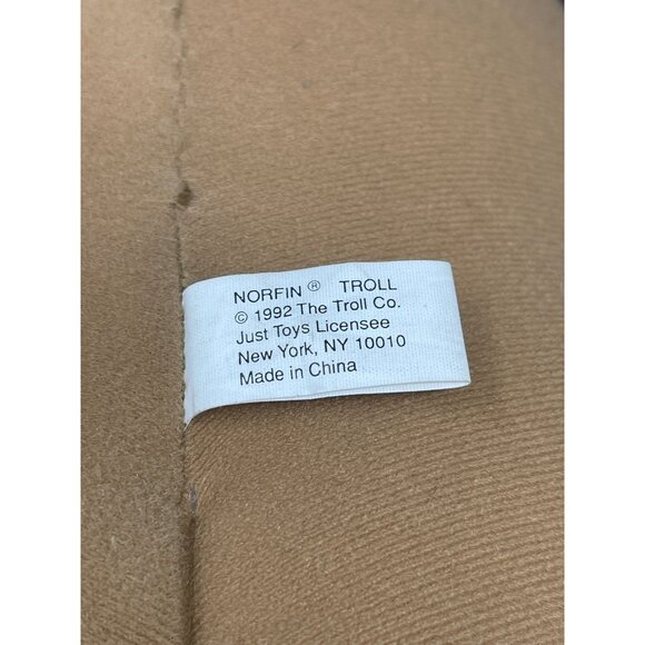 Vintage 1992 Norfin Troll Plush Doll 20in The Troll Co Original Stuffed Toy - Picture 3 of 11